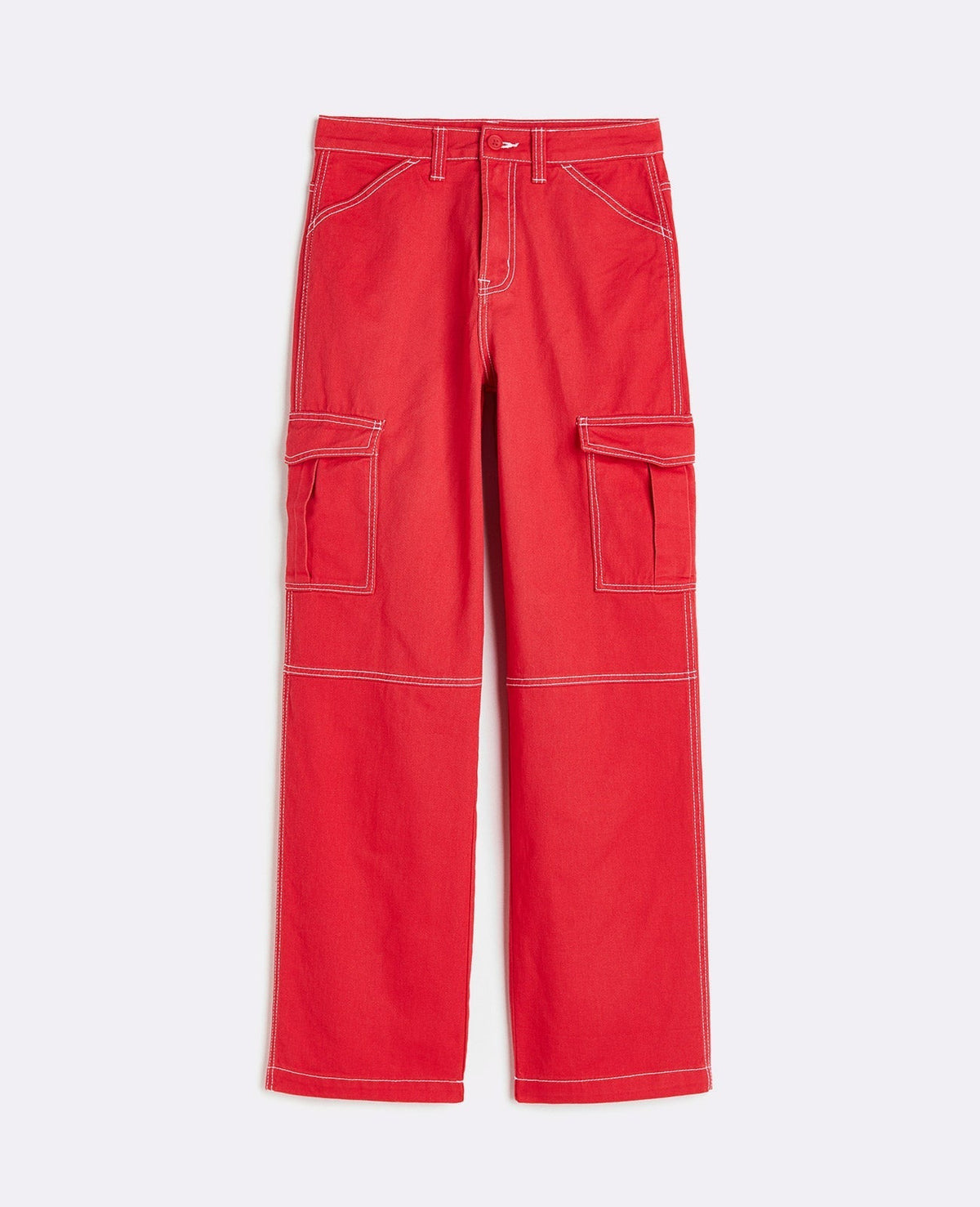 Solid Cargo Pant